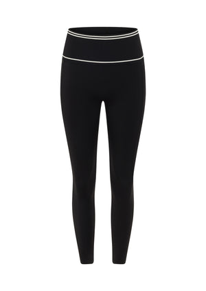 Lorna Jane LJ Baseline No Ride Ankle Biter Leggings - Black