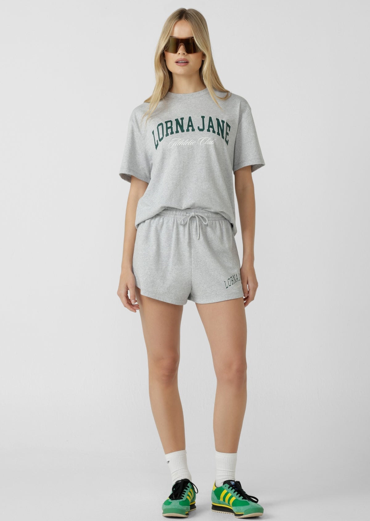Lorna Jane All In T-Shirt - Grey Marl