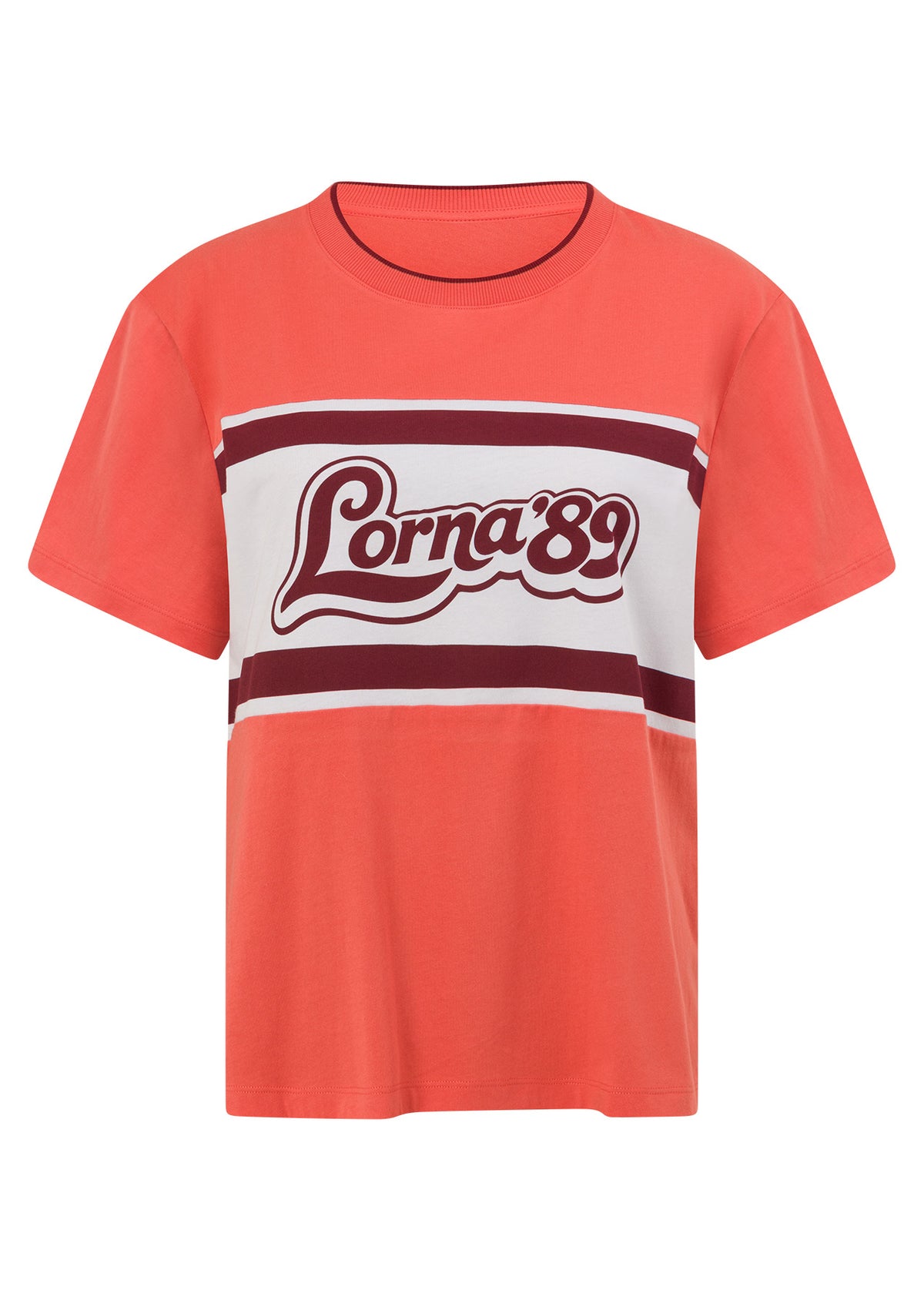 Lorna Jane Line Up T-Shirt - Burnt Sienna