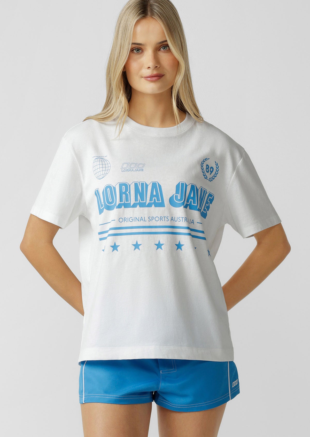 Lorna Jane Rec Club T-Shirt - White