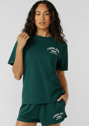 Lorna Jane Trackside T-Shirt - Palmetto Green