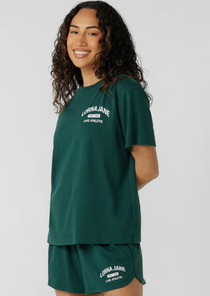 Lorna Jane Trackside T-Shirt - Palmetto Green