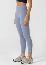 Lorna Jane Lotus No Chafe Phone Pocket Full Length Leggings - Gravity Grey