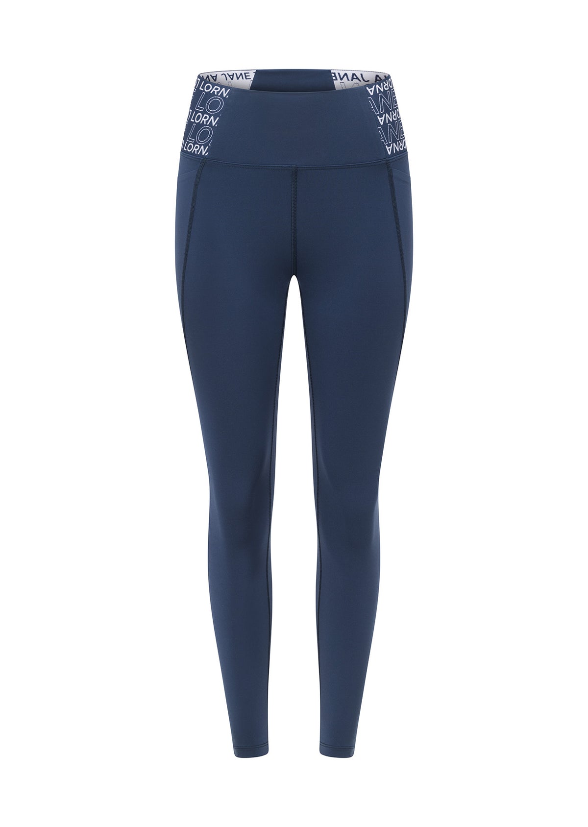 Lorna Jane Superior Phone Pocket Ankle Biter Leggings - Night Time Blue