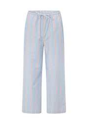 Lorna Jane Stripe Lounge Pants - Blue Multi Stripe
