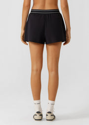 Lorna Jane Effortless Boxer Shorts - Midnight Blue