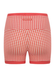 Lorna Jane Coucou Gingham 12cm Bike Shorts - Coucou Gingham Print