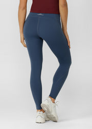 Lorna Jane Second To None Full Length Leggings - Deep Dive Blue