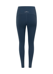Lorna Jane Second To None Full Length Leggings - Deep Dive Blue