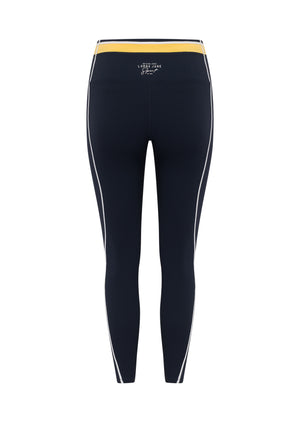 Lorna Jane Sprint To Finish Ankle Biter Leggings - Oxford Navy