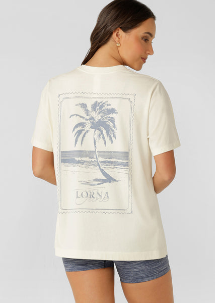 Paradise Postcard Washed Relaxed T-Shirt – Lorna Jane
