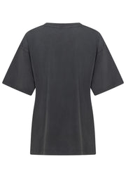 Lorna Jane Summer Sports Washed Boyfriend T-Shirt - Washed Titanium