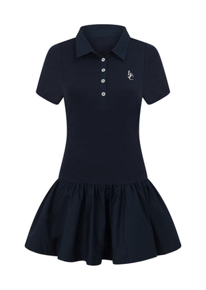Lorna Jane Polo Club Dress - Oxford Navy