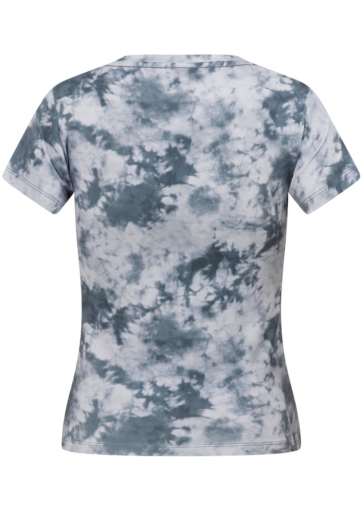 Lorna Jane Active Living Slim T-Shirt - Titanium Tie Dye Print