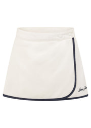 Lorna Jane Off Duty Vintage Denim Skirt - Vintage White