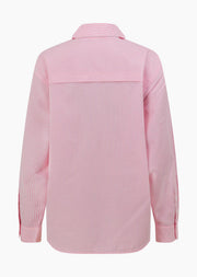 Lorna Jane Lorna Jane Heritage Long Sleeve Shirt - Sweet Pink Stripe