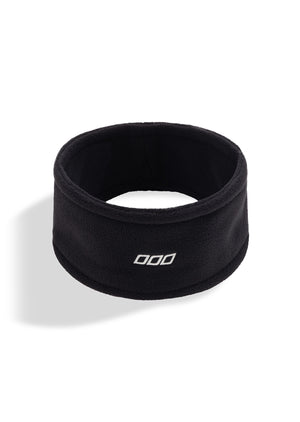 Lorna Jane Iconic Polar Fleece Headband - Black
