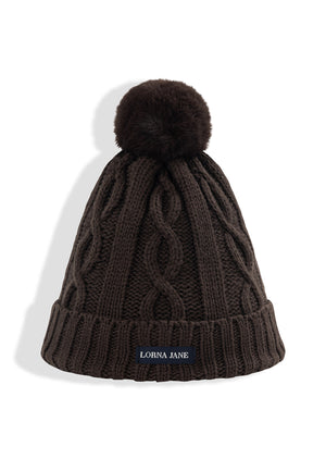 Lorna Jane Alpine Knit Beanie - Volcano