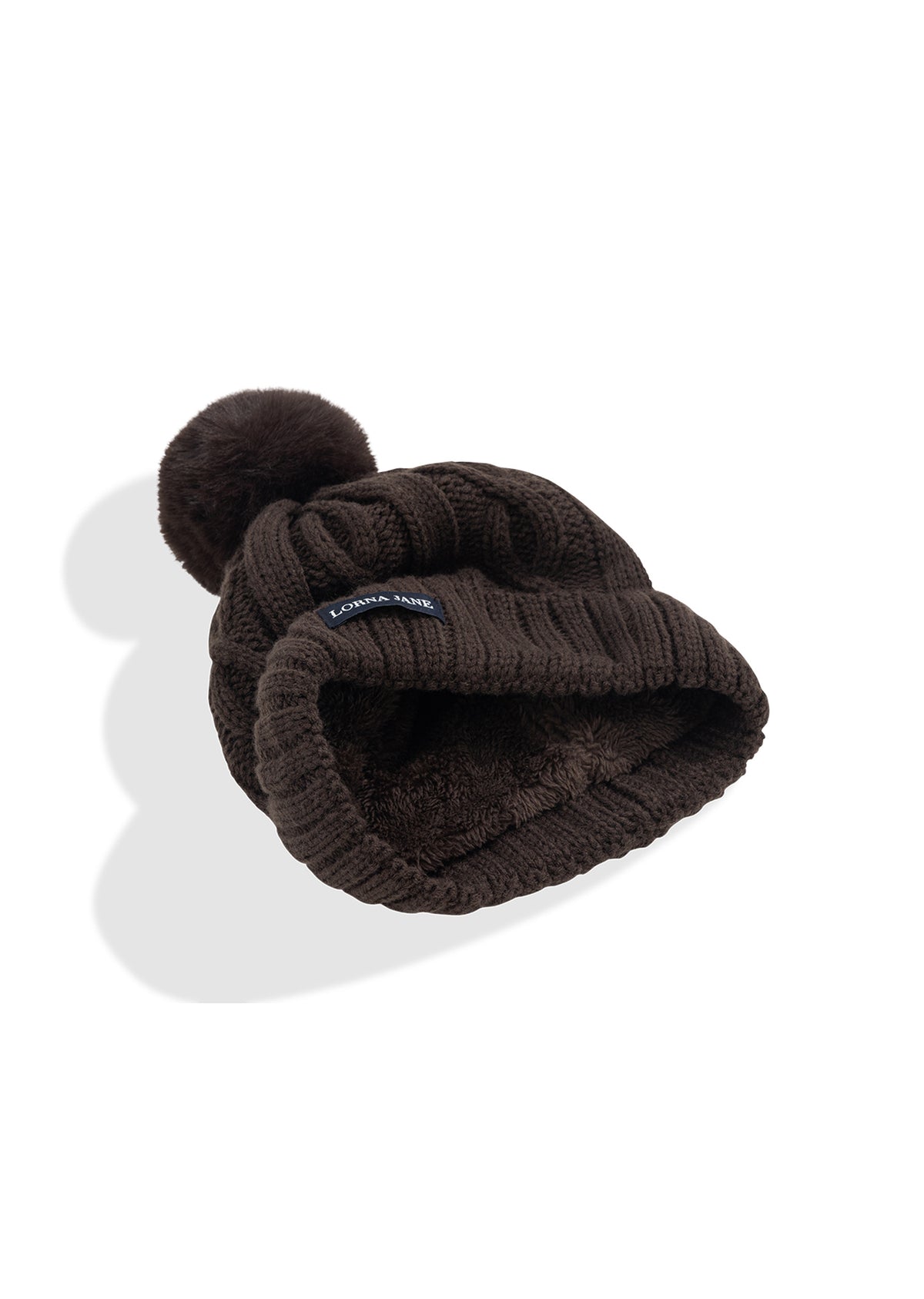 Lorna Jane Alpine Knit Beanie - Volcano