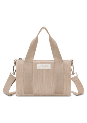 Lorna Jane Limited Edition Lotus Mini Duffle Bag - Light Oxford Tan
