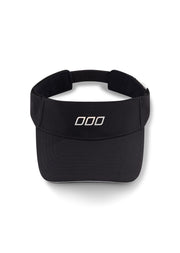 Lorna Jane Never Give Up Removable Sweatband Visor - Black