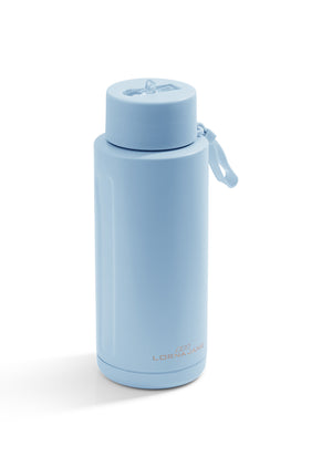 Lorna Jane Essential 1L Insulated Water Bottle - Light Moontide
