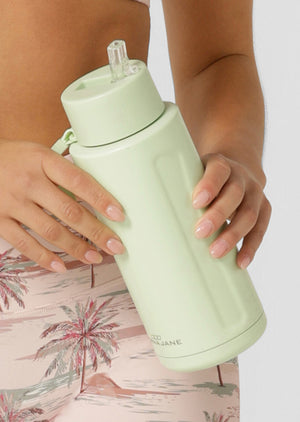 Lorna Jane Essential 1L Insulated Water Bottle - Ice Green