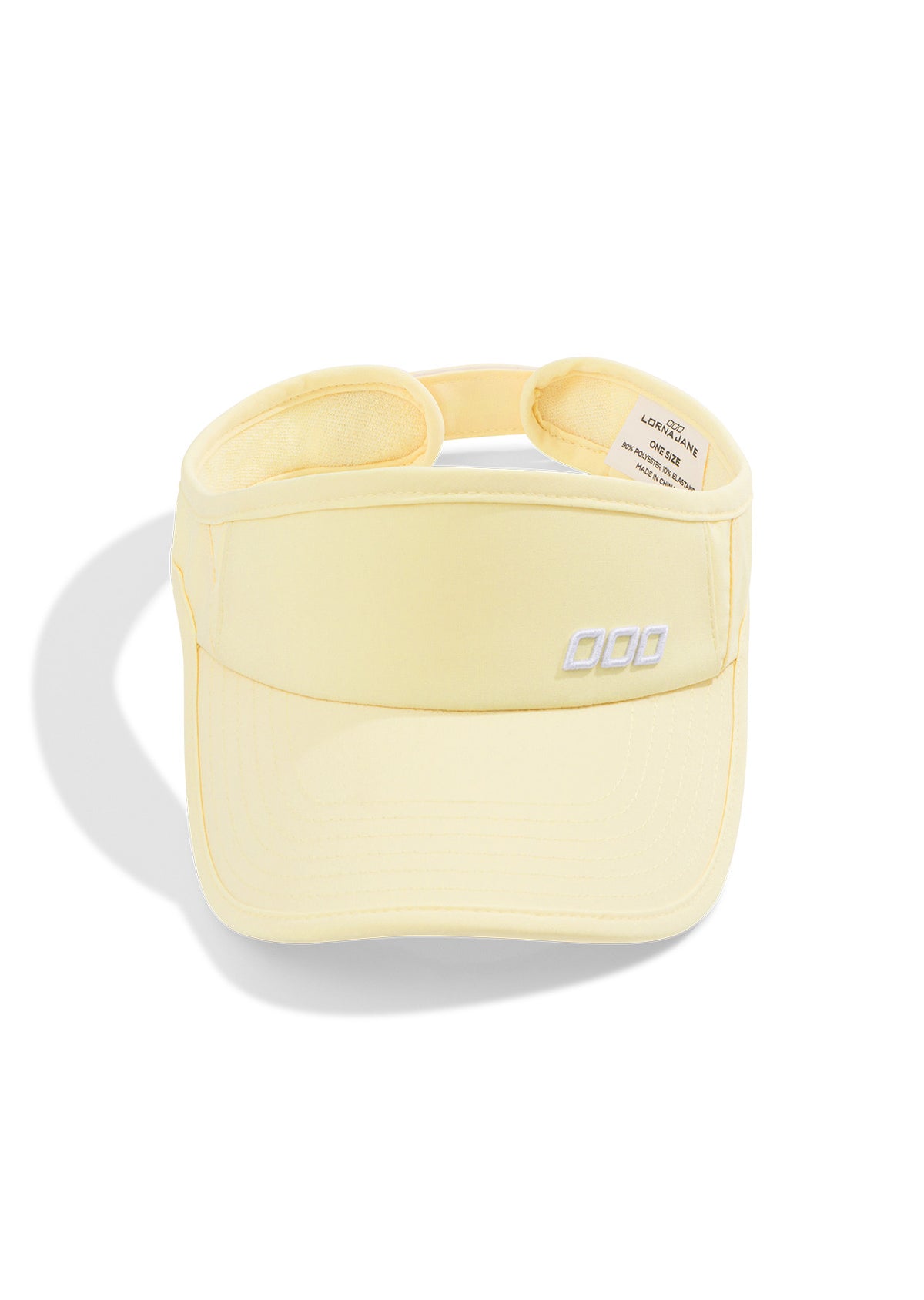 Lorna Jane Icons Ventilation Visor - Lemon Cream