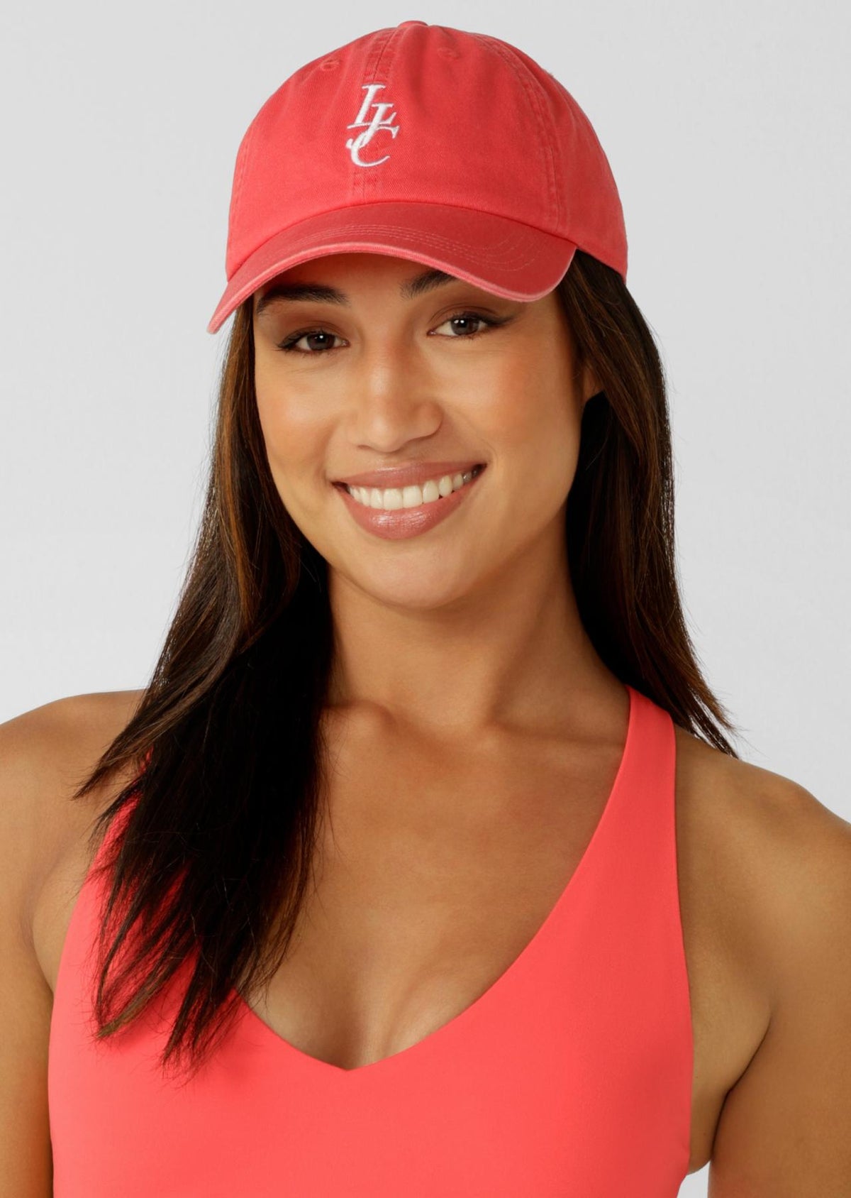 Lorna Jane LJC Vintage Washed Cap - Washed Strawberry