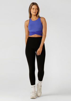 Lorna Jane Get Fit Sports Bra - Magnetic Blue