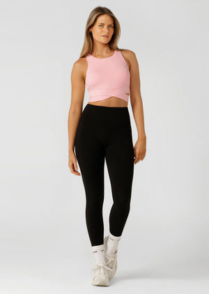 Lorna Jane Get Fit Sports Bra - Strawberry Lemonade
