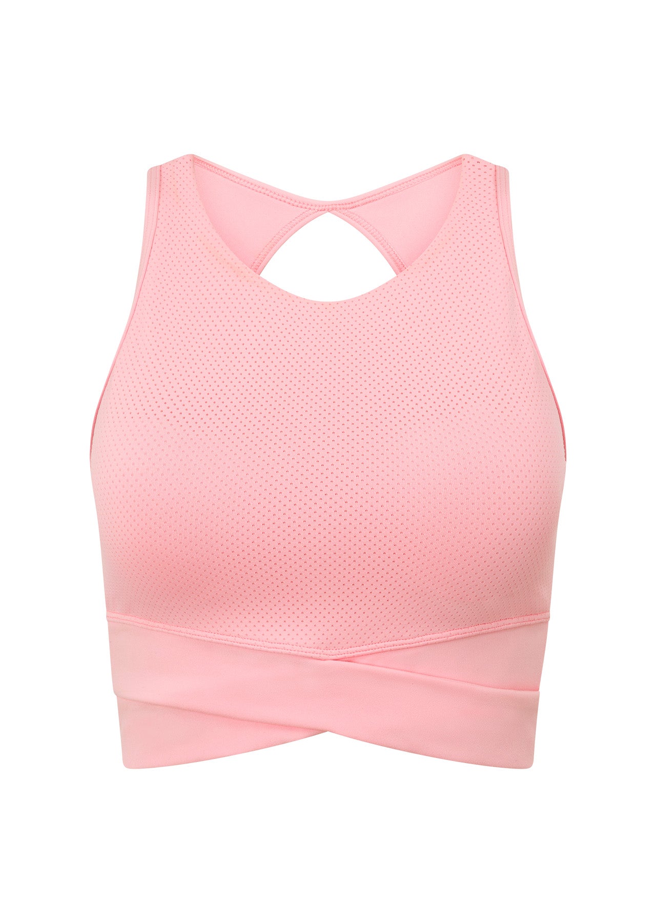 Lorna Jane Get Fit Sports Bra - Strawberry Lemonade