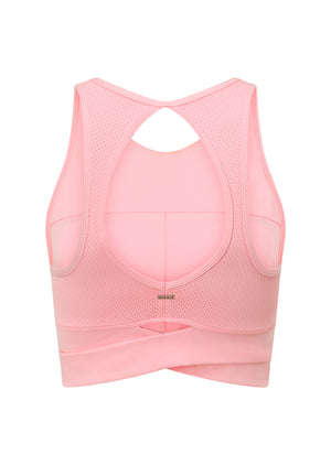 Lorna Jane Get Fit Sports Bra - Strawberry Lemonade