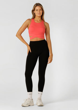 Lorna Jane Get Fit Sports Bra - Strawberry