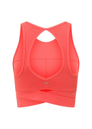 Lorna Jane Get Fit Sports Bra - Strawberry