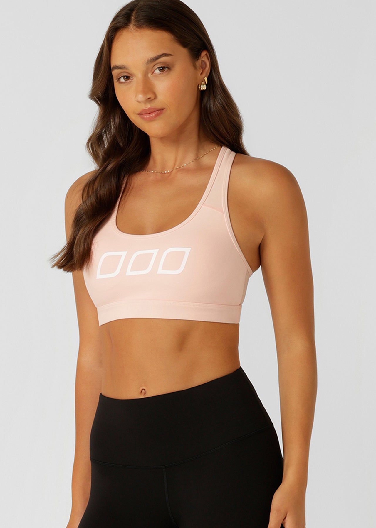 Lorna Jane Skinny Iconic Comfort Sports Bra - Ballerina