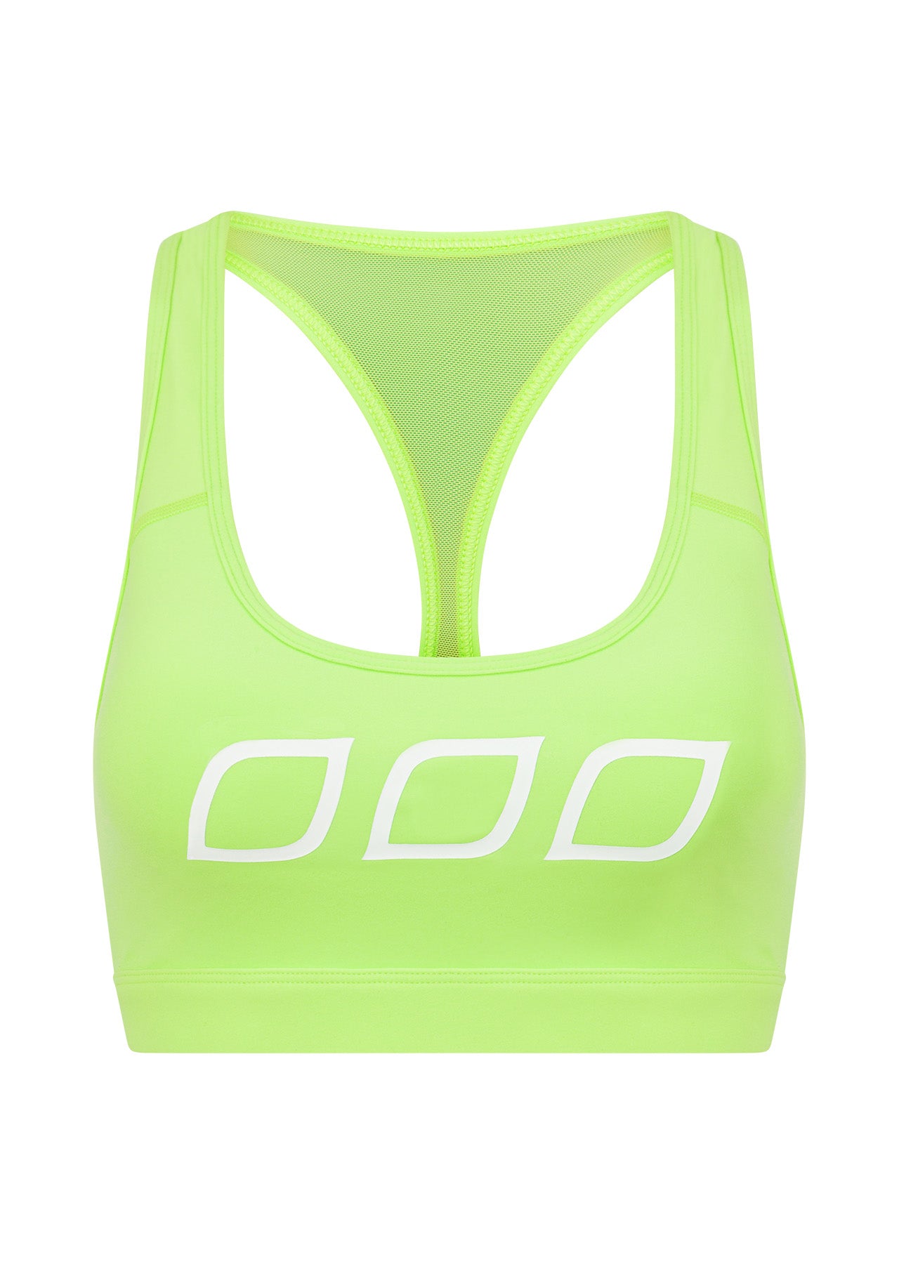 Lorna Jane Skinny Iconic Comfort Sports Bra - Glow Green