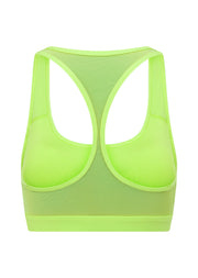 Lorna Jane Skinny Iconic Comfort Sports Bra - Glow Green