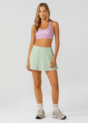 Lorna Jane Skinny Iconic Comfort Sports Bra - Soft Lilac