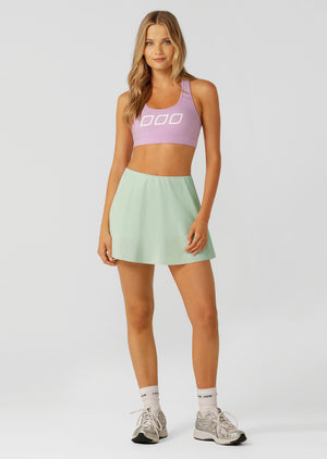 Lorna Jane Skinny Iconic Comfort Sports Bra - Soft Lilac