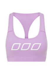Lorna Jane Skinny Iconic Comfort Sports Bra - Soft Lilac