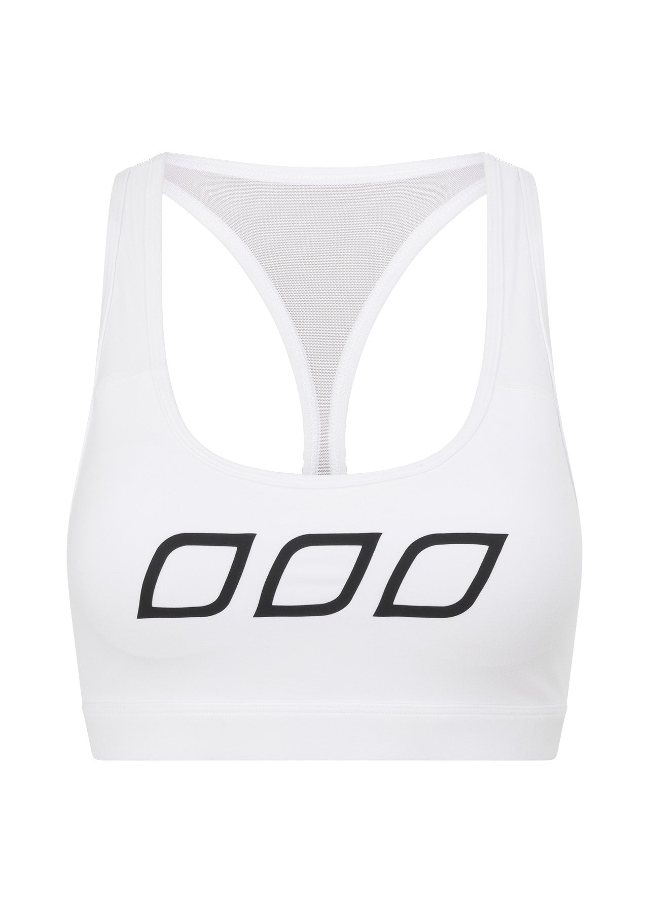 Lorna Jane Skinny Iconic Comfort Sports Bra - Recycled White
