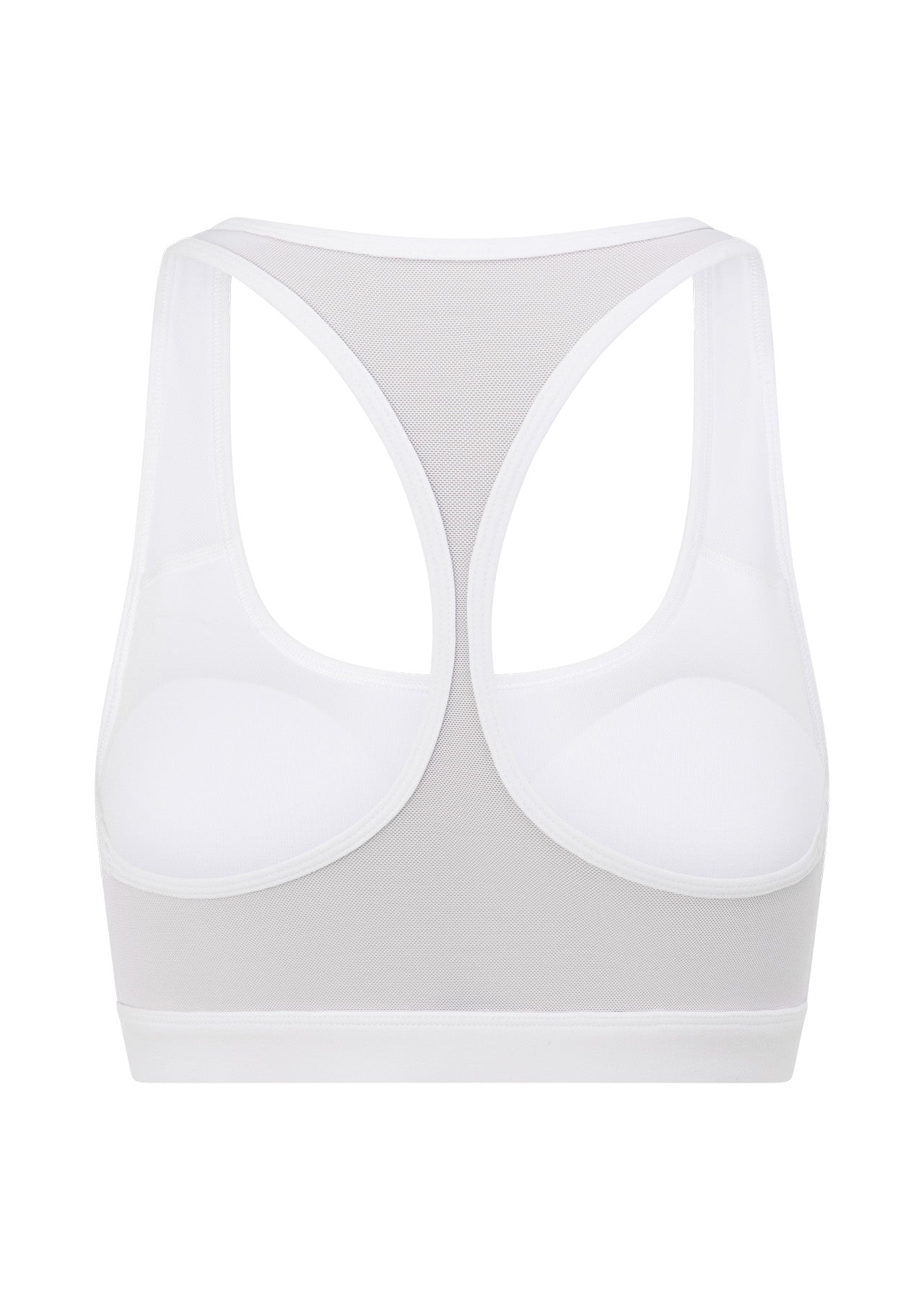 Lorna Jane Skinny Iconic Comfort Sports Bra - Recycled White