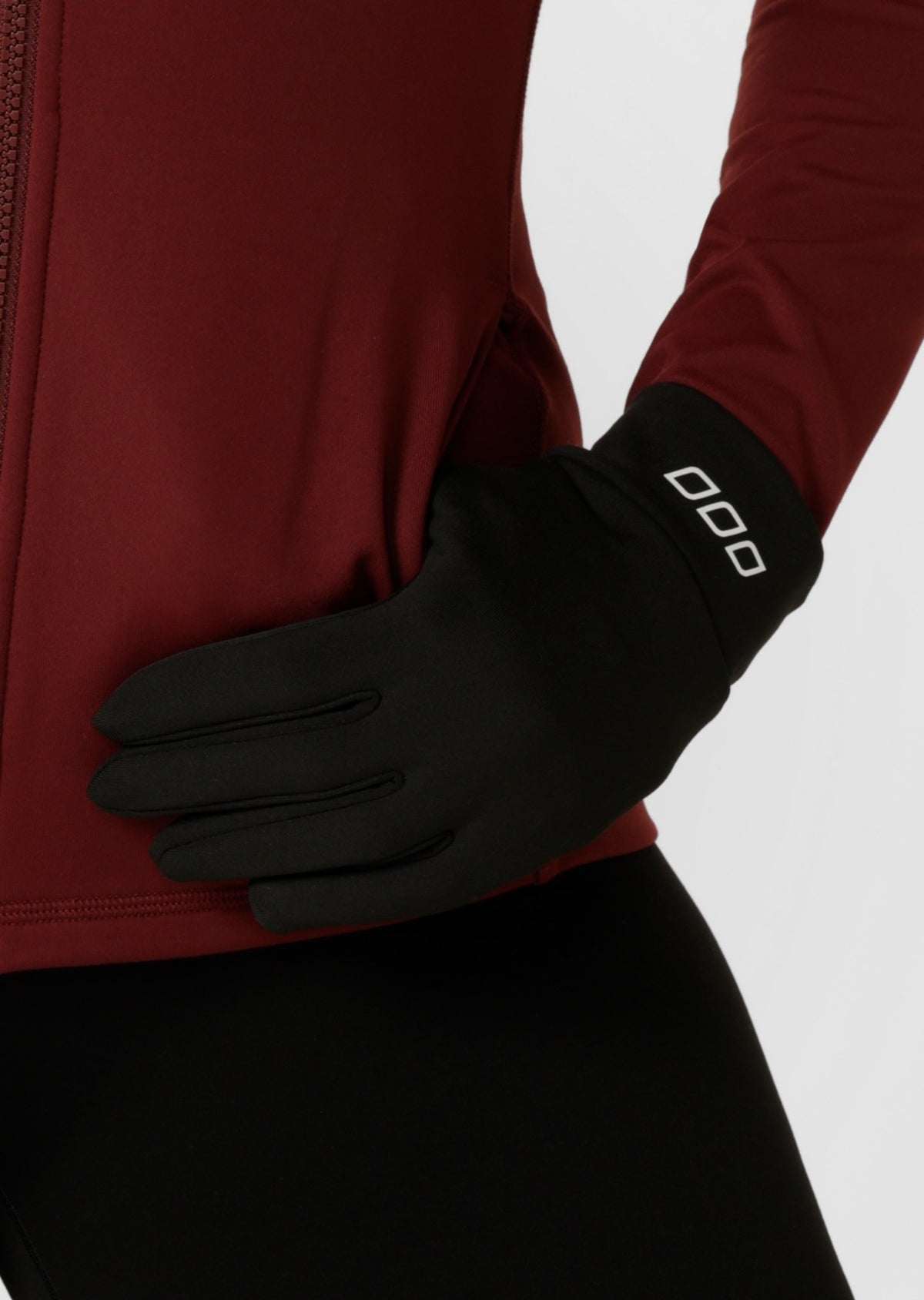 Lorna Jane Thermal Running Gloves - Black