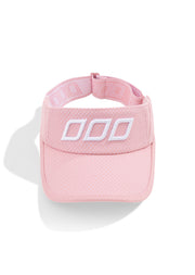 Lorna Jane Iconic Adjustable Visor - Dusty Rose/White