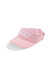 Lorna Jane Iconic Adjustable Visor - Dusty Rose/White