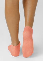 Lorna Jane Icon Pilates Grip Socks - Pale Peach