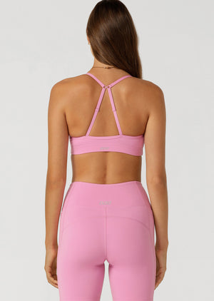 Lorna Jane Pammy Sports Bra - Pink Mauve