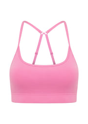 Lorna Jane Pammy Sports Bra - Pink Mauve