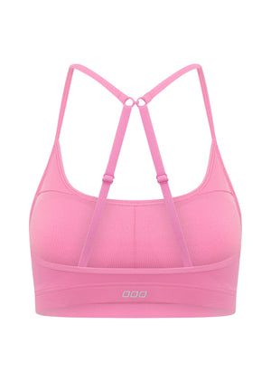 Lorna Jane Pammy Sports Bra - Pink Mauve
